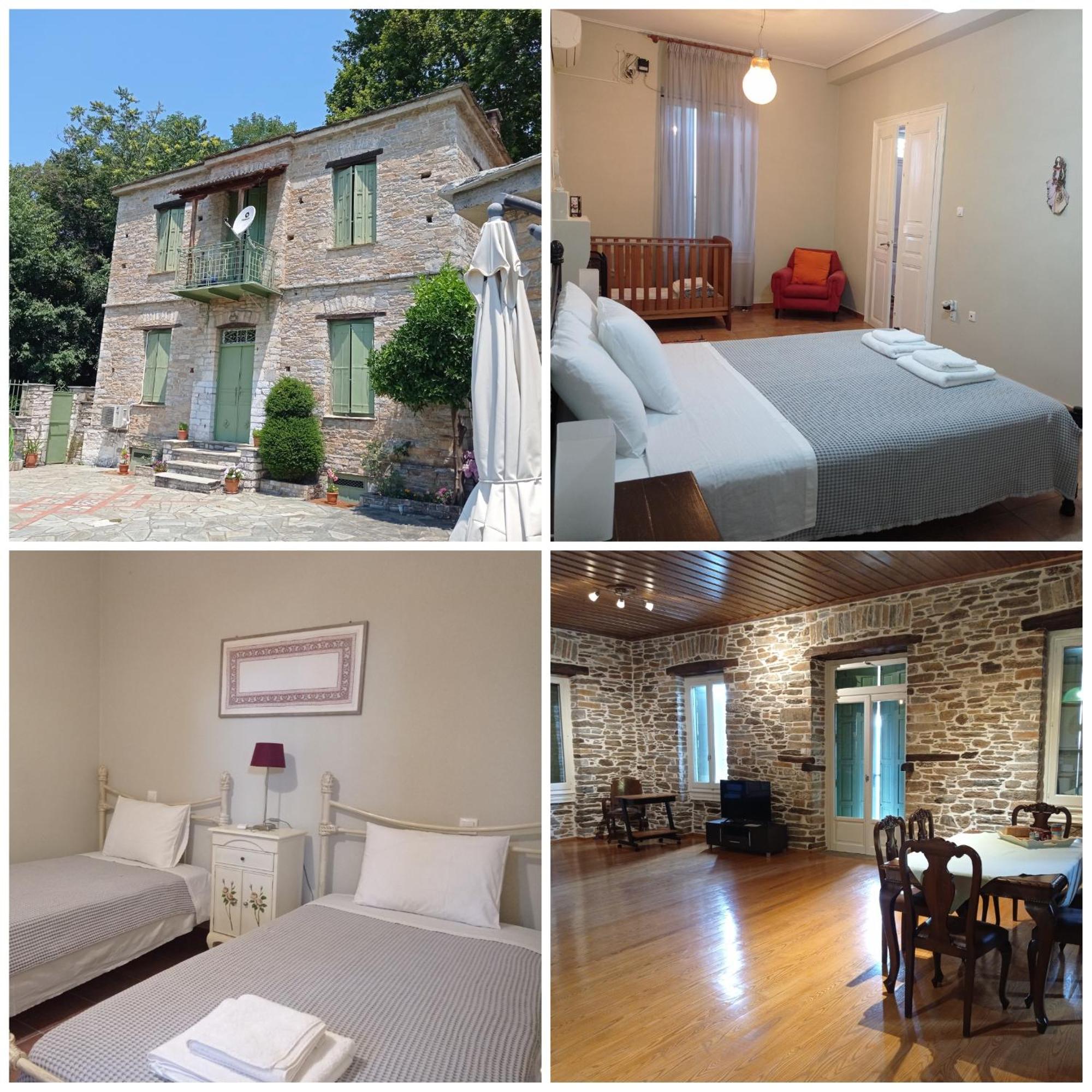 Marina Traditional Stonehouse Afetai Exterior foto